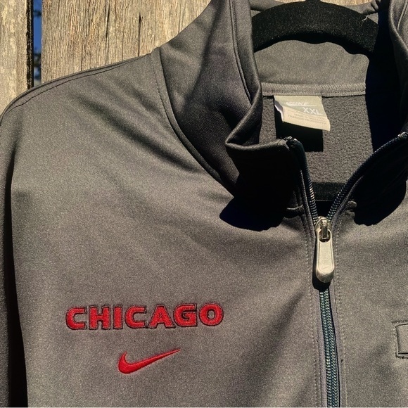Chicago Bulls NBA Nike 1/4 Zip Pullover. Size XXL - Picture 1 of 9